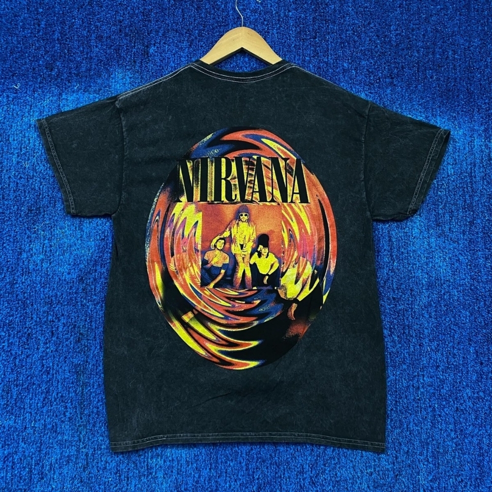 Women's Nirvana Nevermind Grunge Band T-shirt